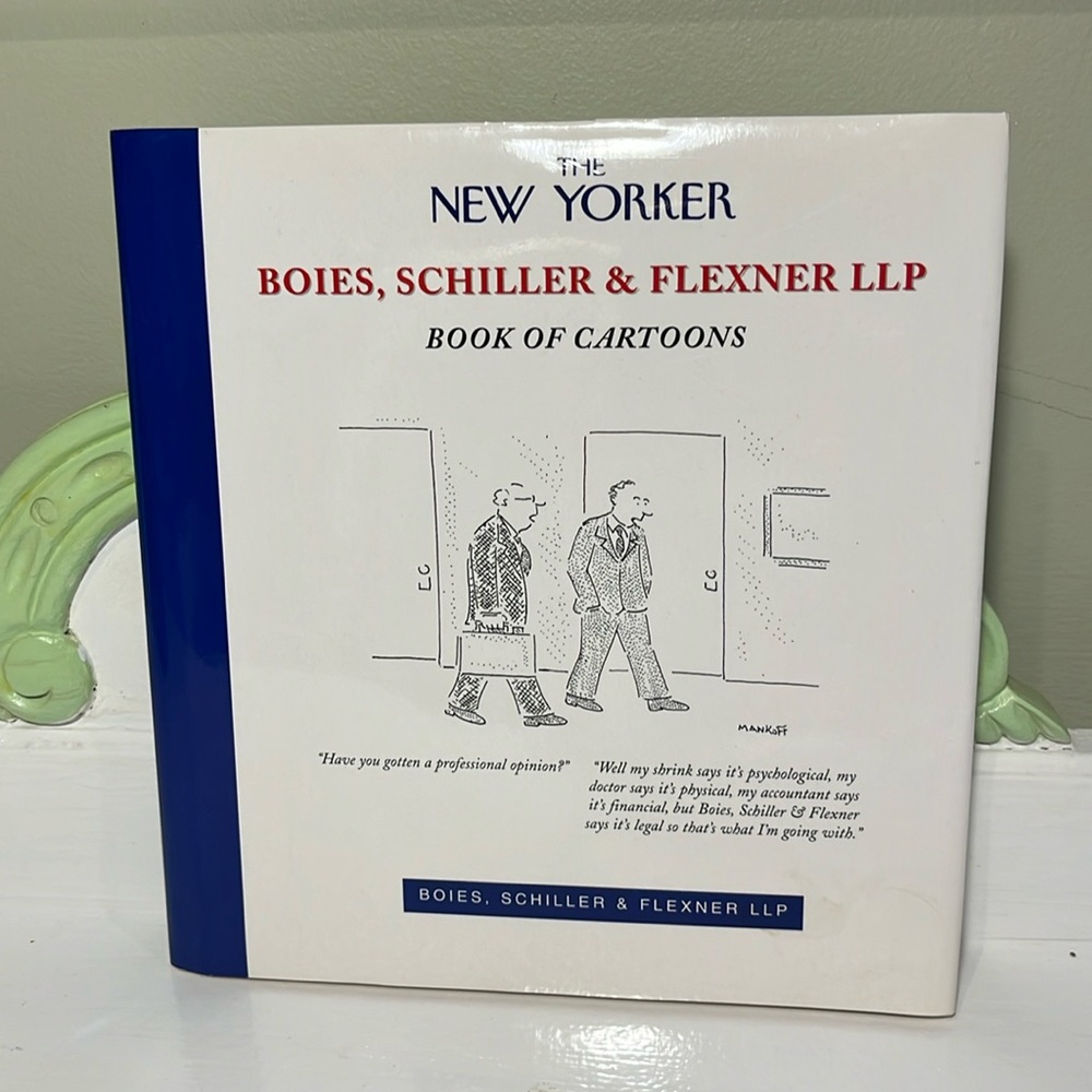 The New Yorker “Boies, Schiller& Flexner LLP Book of Cartoons” Book
